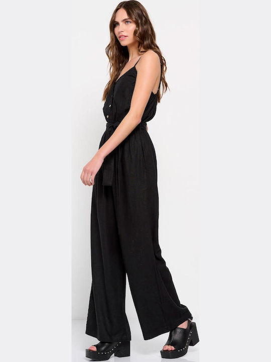 FBL007-12212 Women's One-piece Suit Black