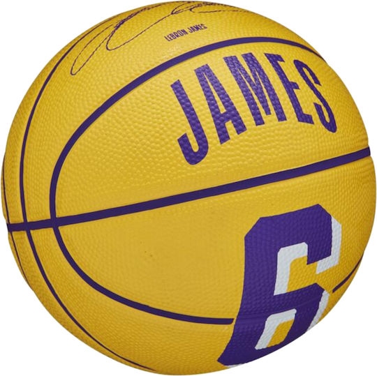 Wilson Player Icon Mini Basketball Innenbereich / Draußen Osterkerze "LeBron James"