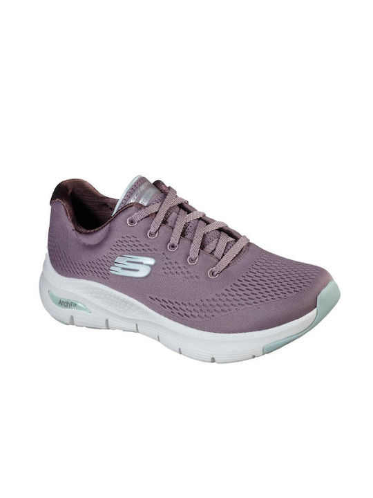 Skechers Arch Fit Γυναικεία Αθλητικά Παπούτσια Running Lavender