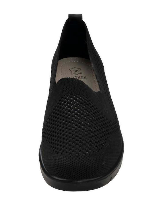 Ανατομικά Γυναικεία Slip-On Μαύρα