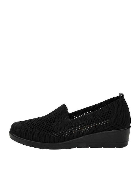 Ανατομικά Γυναικεία Slip-On Μαύρα