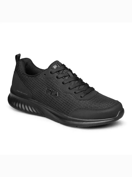 Fila Dolomite Nanobionic Bărbați Pantofi sport Alergare Negre