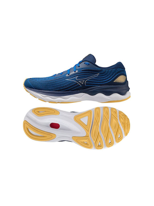 Wave Skyrise 4 Men's Sport Shoes Running French Blue Vaporous Gray Gold