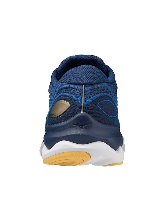 Wave Skyrise 4 Men's Sport Shoes Running French Blue Vaporous Gray Gold