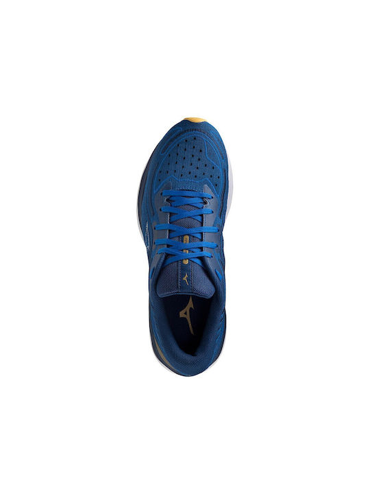 Wave Skyrise 4 Men's Sport Shoes Running French Blue Vaporous Gray Gold