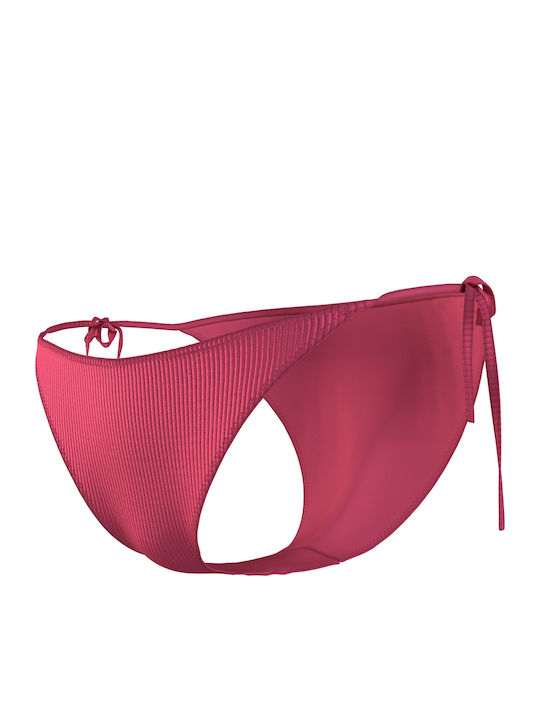 Bikinihosen Brasil mit Schnürung Fuchsie