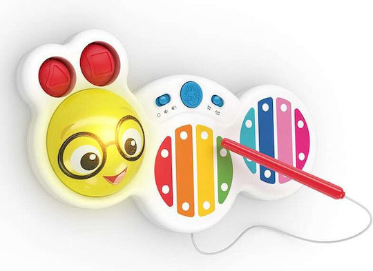 Baby Einstein Musical Instrument Cal’s Xylophone with Music and Sounds for 9++ Months