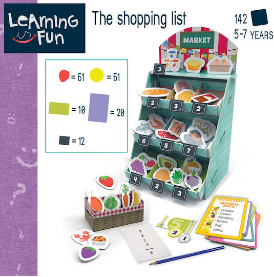 Educa The Shopping List Educational Game Knowledge for 5+ years Years Old