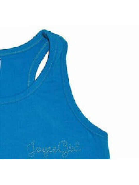 Joyce Kids Blouse Sleeveless Turquoise