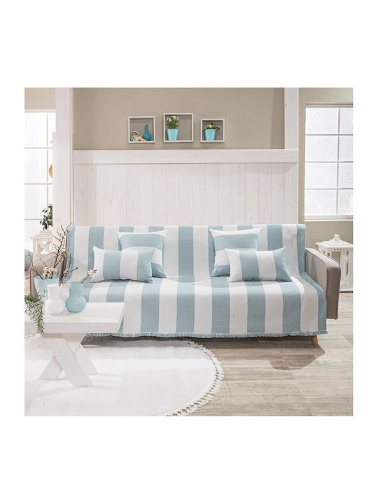 Teoran Gella Ριχτάρι Διθέσιου Καναπέ Chenille 180x250εκ. 08 52013479
