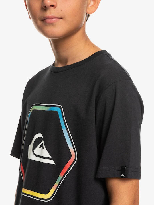 Παιδικό T-shirt Μαύρο In Shapes