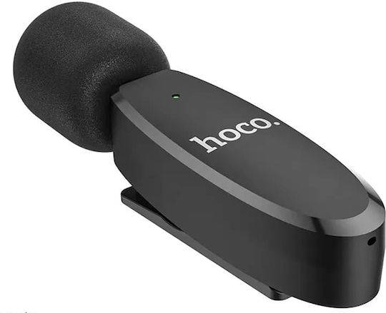 Hoco L15 Drahtlos Kondensator (Kleine Membran) Mikrofon Πέτου, Clip On für Gesang