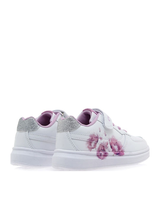 Παιδικά Sneakers με Σκρατς Λευκά