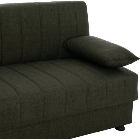 Andri Canapea Cu Trei Locuri Pat Cu Spațiu De Depozitare Verde Cipriotic 180x72x77cm
