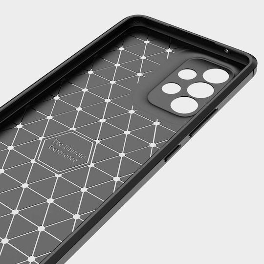 Alogy Rugged Armor Back Cover Σιλικόνης Μαύρο (Galaxy A73 5G)