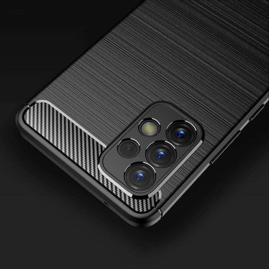 Alogy Rugged Armor Back Cover Σιλικόνης Μαύρο (Galaxy A73 5G)