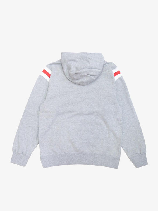 Kids Sweatshirt with Hood and Pockets Gray All Star Chuck