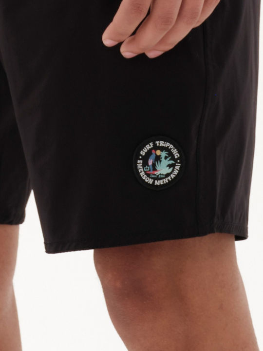 231.EM528.29 Men's Swimwear Bermuda Black