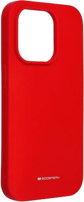 Mercury Back Cover Silicone Red (iPhone 14 Pro) 38371