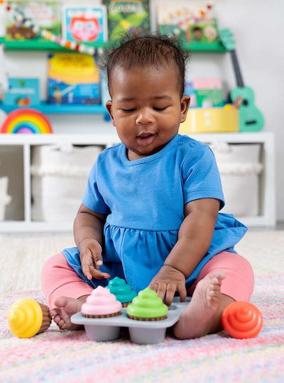 Bright Starts Formensortierspiel Sweet Cupcakes Shape Sorter für 3++ Monate