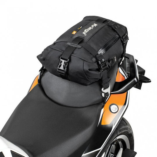 Kriega US-5 Drypack Waterproof Motorcycle Tail Bag 5lt Black