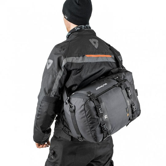 Kriega US-30 Drypack Waterproof Motorcycle Tail Bag 30lt Black