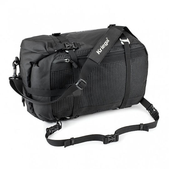 Kriega US-30 Drypack Waterproof Motorcycle Tail Bag 30lt Black