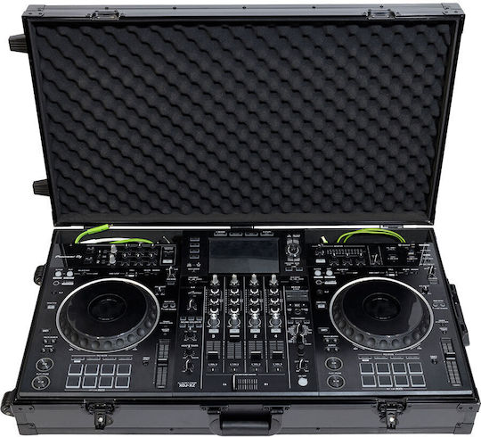 Walkasse W-CONTROL-XLB Flight Case for DJ Controller with Casters for DJ-XZ, XDJ-RX3, PRIME4