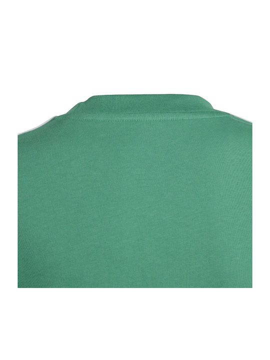 Kinder-T-Shirt Grün Essentials 3-Stripes