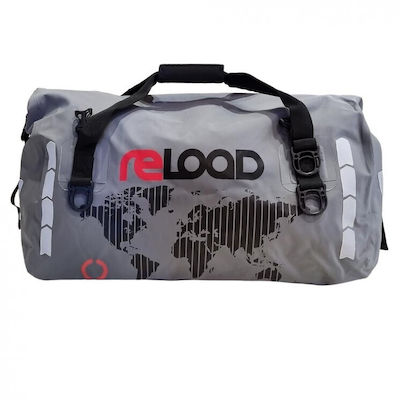 Reload Camp Waterproof Motorcycle Tail Bag 40lt Gray