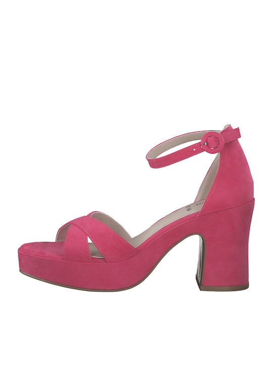 Sandalen Fuchsie