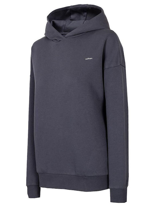 Women's Sweatshirt Hooded Navy Blue