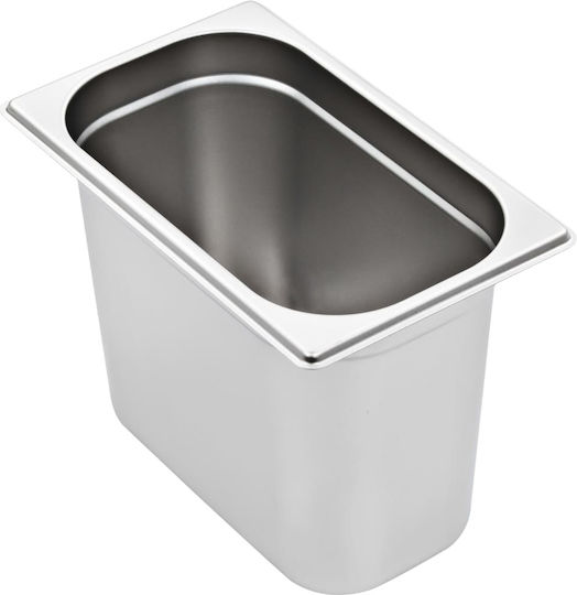 vidaXL Σκεύος Gastronorm Ανοξείδωτο GN1/4 με Βάθος 200mm 4τμχ
