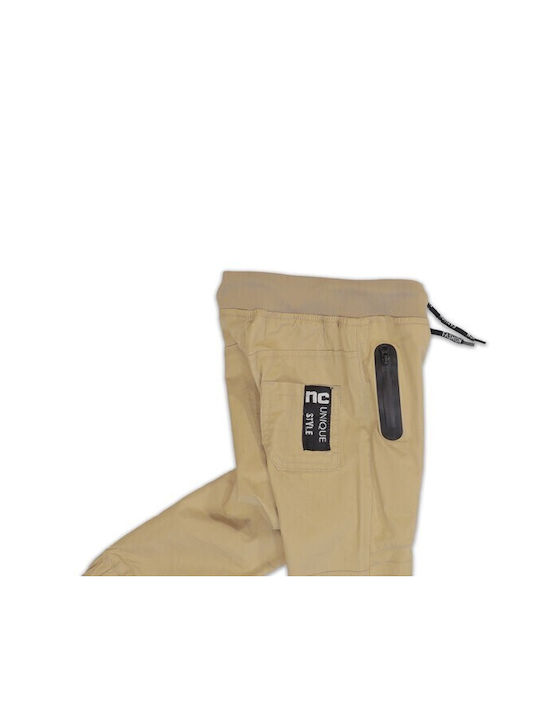 New College Boys Fabric Trouser 34-209 Brown