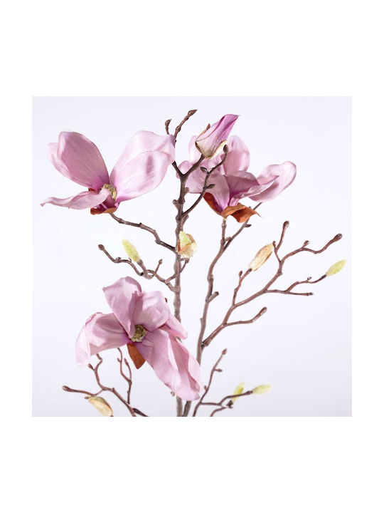 Künstlicher dekorativer Zweig Magnolie Purple 104cm Supergreens