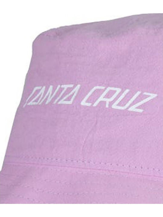 Santa Cruz Strip Cargo Υφασμάτινo Ανδρικό Καπέλο Στυλ Bucket Ροζ
