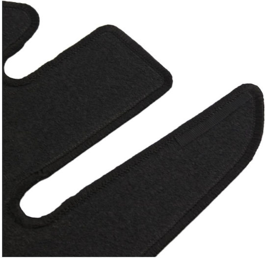 Petex Front Mats 2pcs for Peugeot Partner Citroen Berlingo 2018+ Black