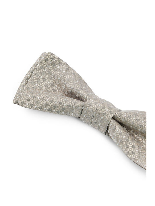 Hugo Boss Silk Bow Tie Gray