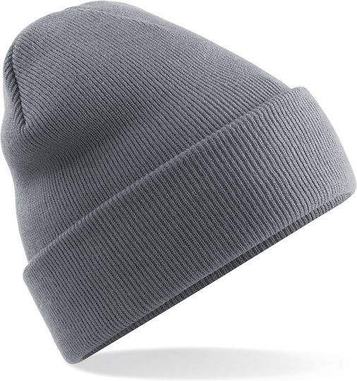 B45 Beanie Căciulă Pentru Bărbați Gri Grafit