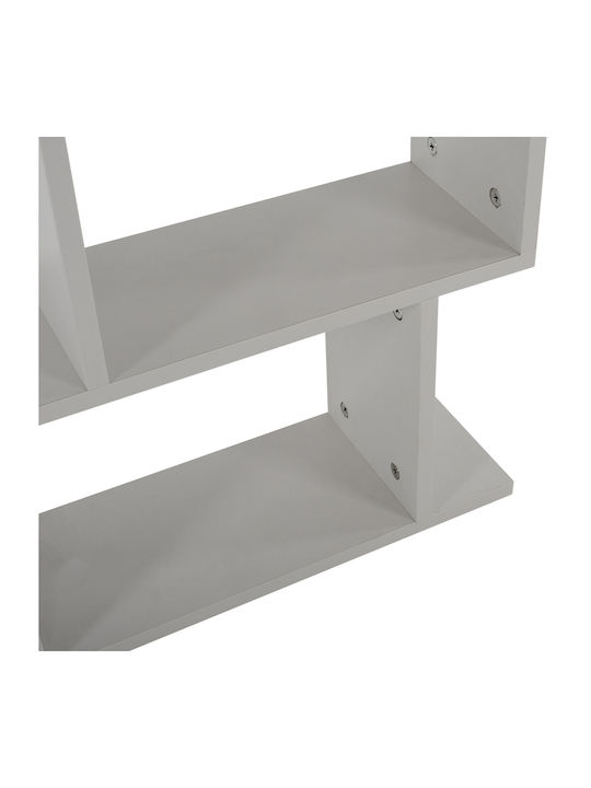 Rectangular Side Table Amabella Wooden White L45xW17xH52cm.