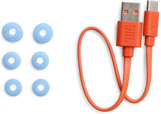 JBL Wave Beam In-ear Bluetooth Handsfree Earphones with Sweat Resistance and Charging Case Blue