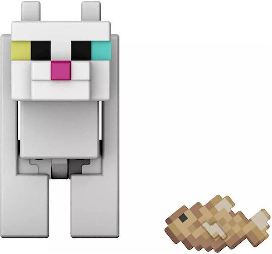 Фигура за Действие White Cat Minecraft за 6+ години Години 8см.