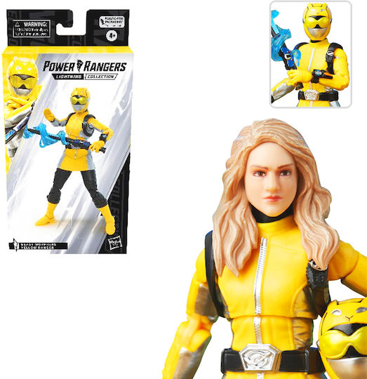 Φigură de acțiune Power Rangers Beast Morphers Yellow pentru copii de 4+ ani ani 15cm cm