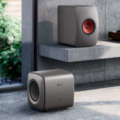 Kef KC62 Aktiv Subwoofer mit Lautsprecher 6.5" 1000W Gray