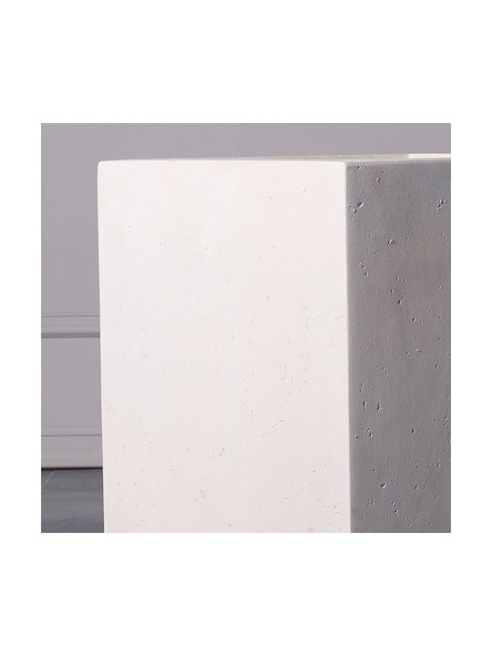 Supergreens Rocky Κασπώ Κεραμικό Γκρι 50x50x50εκ.