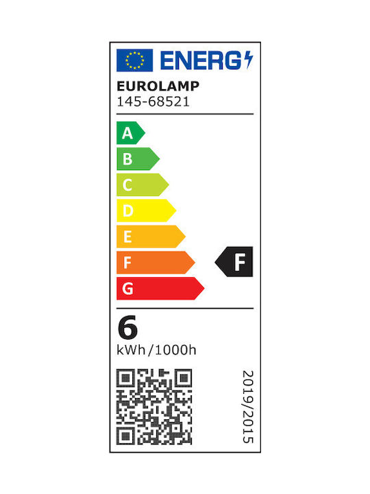 Eurolamp Σποτ Οροφής Εξωτερικού Χώρου με Ενσωματωμένο LED 6W 540Lm με Φυσικό Λευκό Φως σε Λευκό Χρώμα 145-68521 Eurolamp Σποτ Οροφής Εξωτερικού Χώρου με Ενσωματωμένο LED 6W 540Lm με Φυσικό Λευκό Φως σε Λευκό Χρώμα 145-68521