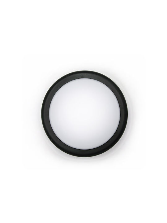 Adeleq Plafonieră de Exterior cu LED Integrat în Culoare Negru 21-0051011