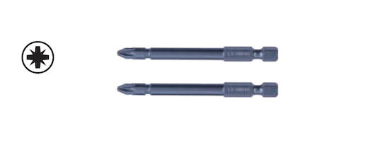 Benman Set 2 Screwdriver Bits Cross