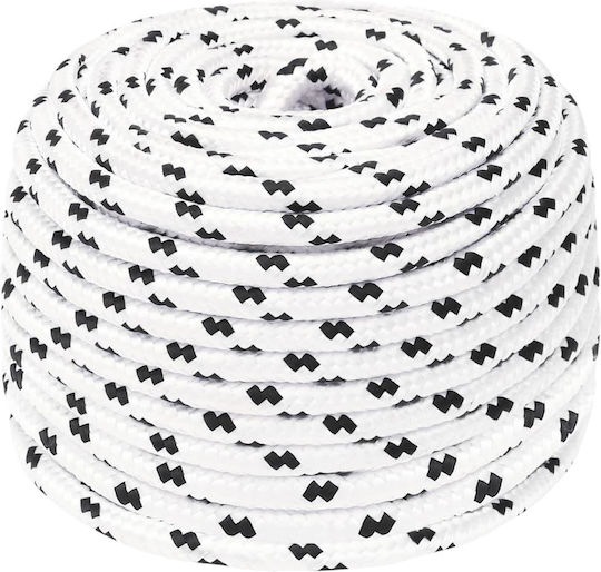 vidaXL Rope with Diameter 10mm and Length 100m Work Rope Black 10mm 100m made of Polyester