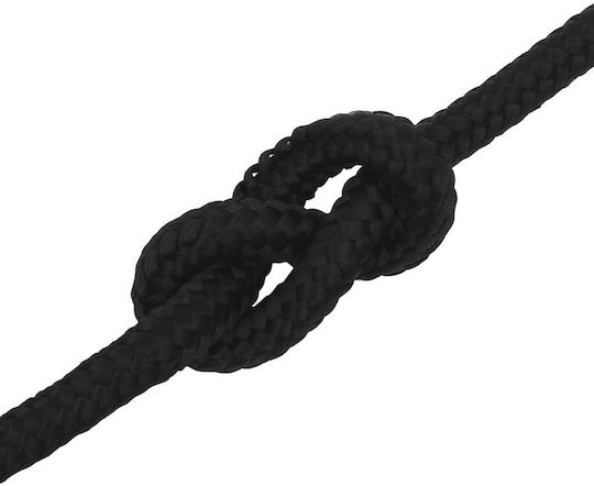 vidaXL Rope with Diameter 12mm and Length 250m Rope Black 12mm 250m